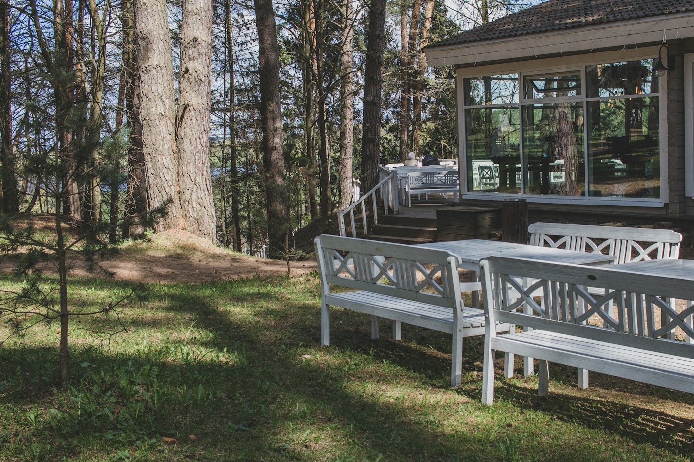 Professional deck and outdoor construction service example